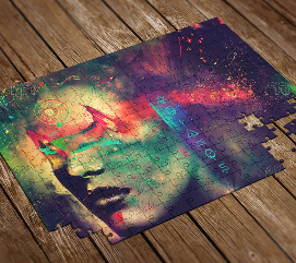 Puzzle sa štampom