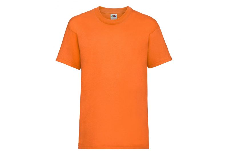 Fruit of the Loom, Valueweight, muška dečija pamučna majica kratkih rukava, narandžasta 5-6