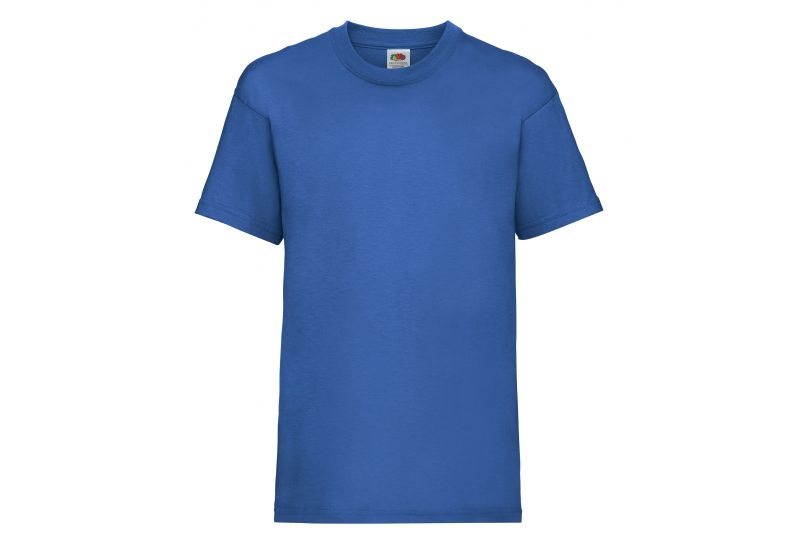 Fruit of the Loom, Valueweight, muška dečija pamučna majica kratkih rukava, royal plava 5-6