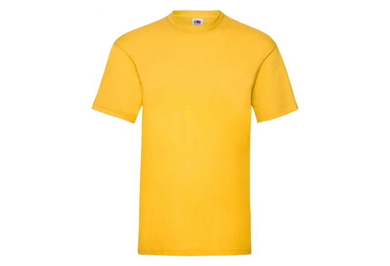 Fruit of the Loom, Valueweight, muška pamučna majica kratkih rukava, suncokret žuta 2XL