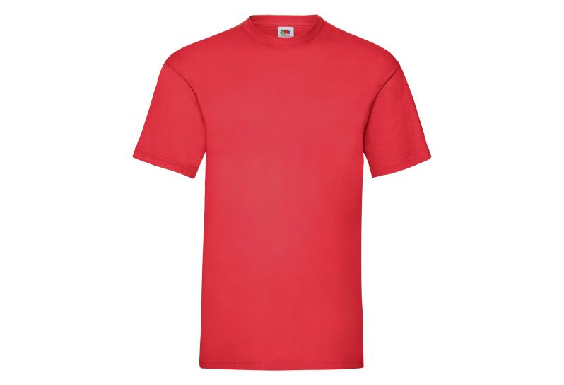 Fruit of the Loom, Valueweight, muška pamučna majica kratkih rukava, crvena, 2XL