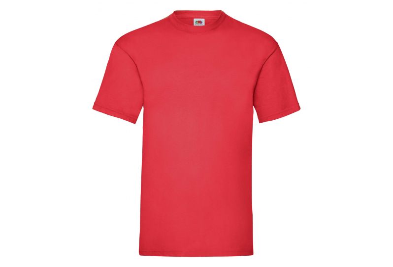 Fruit of the Loom, Valueweight, muška pamučna majica kratkih rukava, crvena, XL
