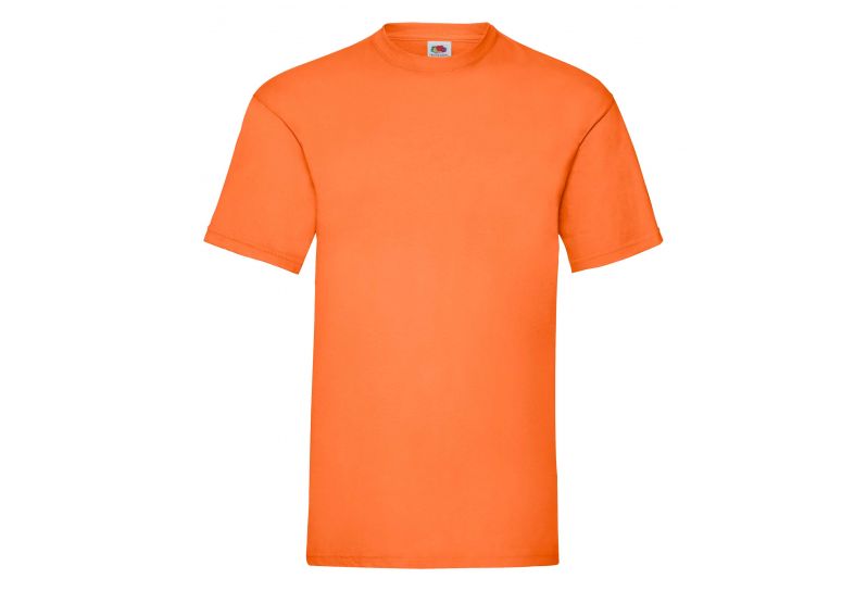 Fruit of the Loom, Valueweight, muška pamučna majica kratkih rukava, narandžasta 2XL