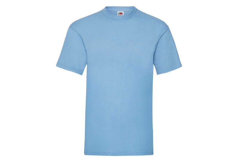 Fruit of the Loom, Valueweight, muška pamučna majica kratkih rukava, nebesko plava, 3XL