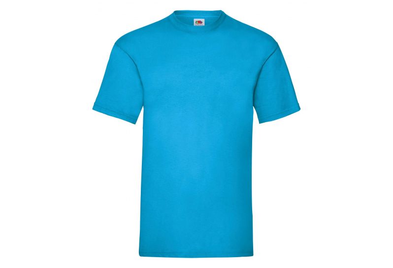 Fruit of the Loom, Valueweight, muška pamučna majica kratkih rukava, azurno plava, 2XL