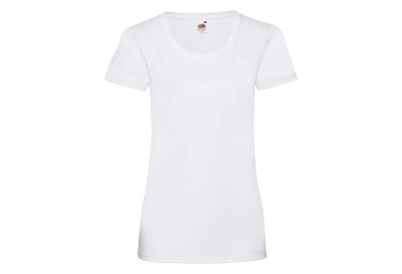 Fruit of the Loom, Valueweight, ženska pamučna majica kratkih rukava, bela, 2XL
