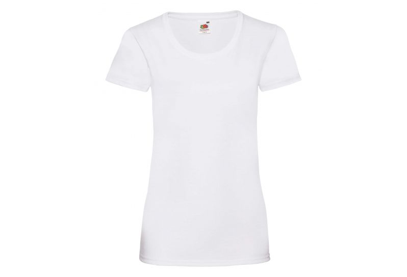 Fruit of the Loom, Valueweight, ženska pamučna majica kratkih rukava, bela, XL