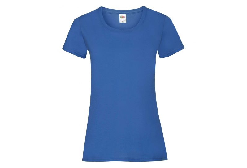 Fruit of the Loom, Valueweight, ženska pamučna majica kratkih rukava, royal plava, 2XL