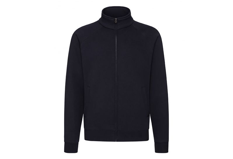 Fruit of the Loom, Premium Sweat Jacket, premium muški duks sa cibzarom, tamno teget, 2XL