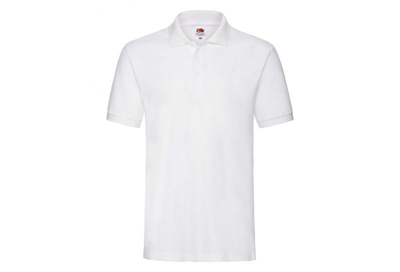 Fruit of the Loom, Premium Polo, muška polo majica, bela, 3XL