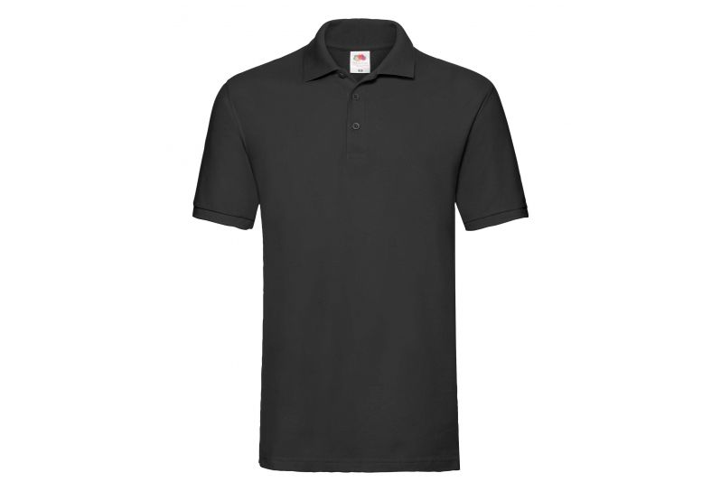 Fruit of the Loom, Premium Polo, muška polo majica, crna, 3XL