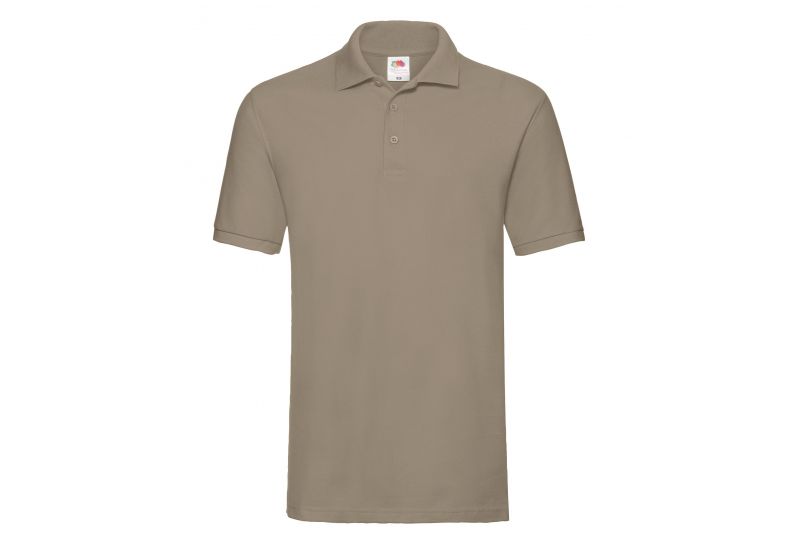 Fruit of the Loom, Premium Polo, muška polo majica, khaki, M
