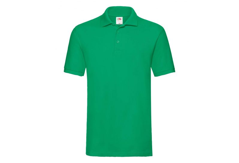 Fruit of the Loom, Premium Polo, muška polo majica, kelly zelena, XL
