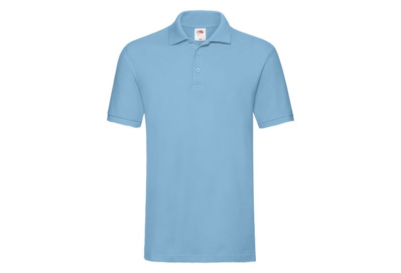 Fruit of the Loom, Premium Polo, muška polo majica, nebesko plava, S