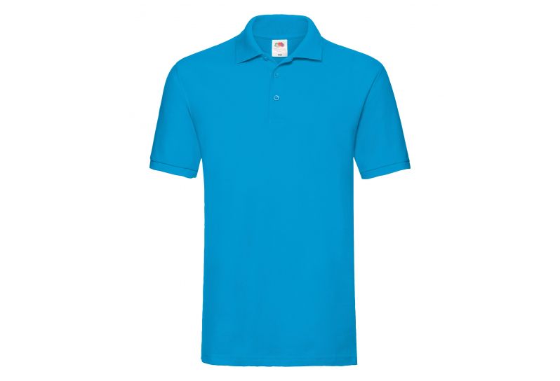 Fruit of the Loom, Premium Polo, muška polo majica, azurno plava, XL