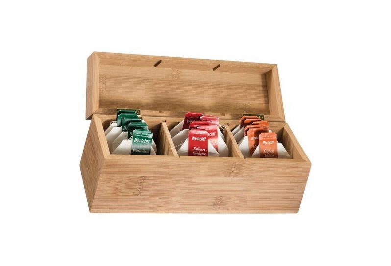 Kutija za čaj od bambusa