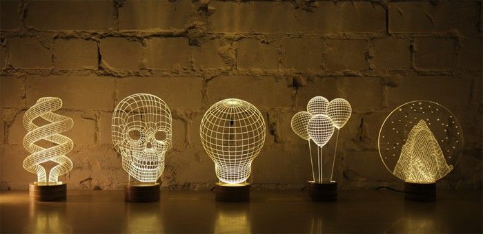 3D LED dekorativno svetlo