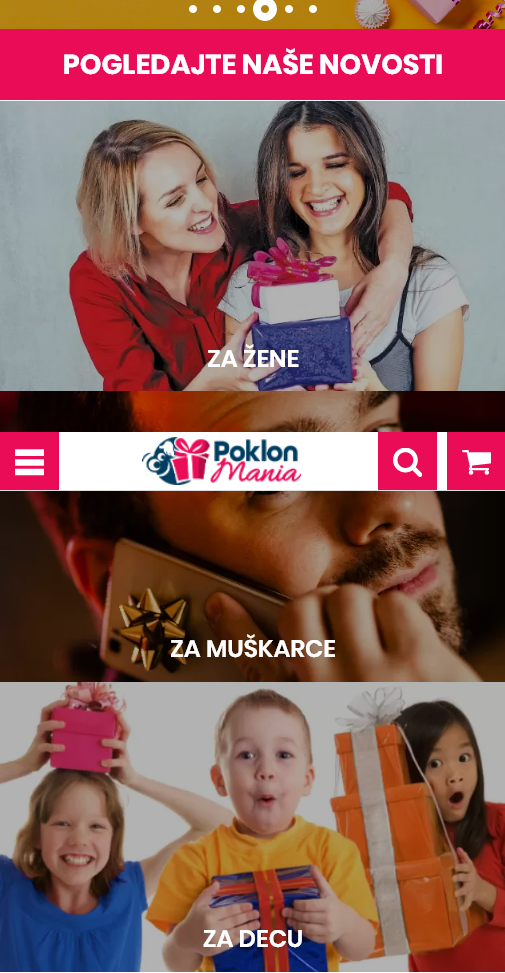 Novi WEB sajt i gomilu novih proizvoda