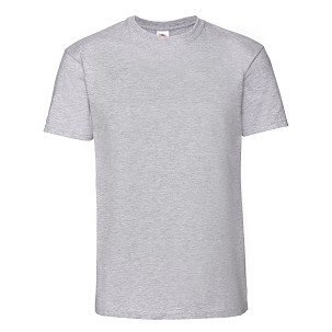Fruit of the Loom, Ringspun Premium T, muška majica kratkih rukava, pepeljasto siva, 2XL
