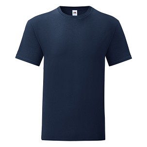 Fruit of the Loom, ICONIC 150T, muška pamučna majica, tamno teget, M