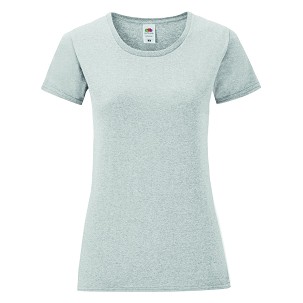 Fruit of the Loom, LADIES ICONIC 150T, ženska pamučna majica, melirana, XL