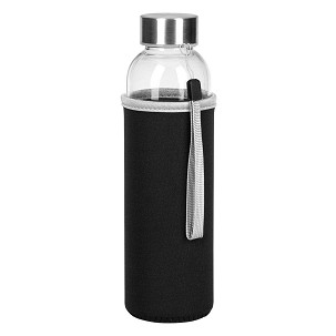 PRIMAVERA - Sportska boca sa neopren navlakom, 500 ml, crna