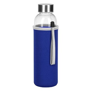 PRIMAVERA - Sportska boca sa neopren navlakom, 500 ml, rojal plava