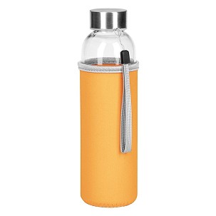 PRIMAVERA - Sportska boca sa neopren navlakom, 500 ml,narandžasta
