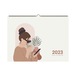 Trendy Zidni Kalendar i Planer Devojka