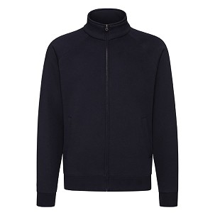 Fruit of the Loom, Premium Sweat Jacket, premium muški duks sa cibzarom, tamno teget, M