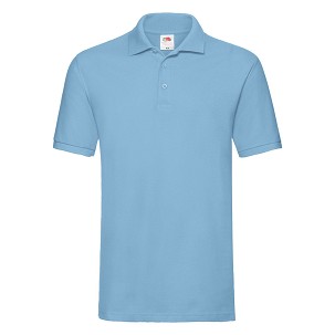 Fruit of the Loom, Premium Polo, muška polo majica, nebesko plava, XL