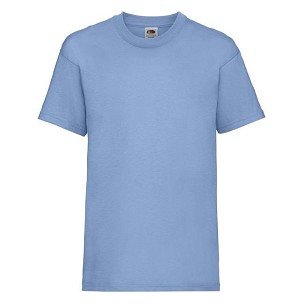 Fruit of the Loom, Valueweight, muška dečija pamučna majica kratkih rukava, nebesko plava 12-13