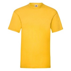 Fruit of the Loom, Valueweight, muška pamučna majica kratkih rukava, suncokret žuta XL