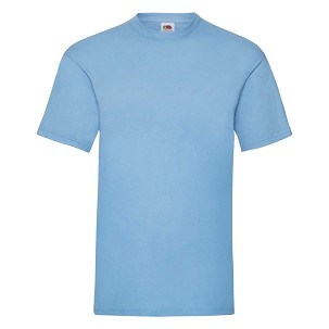Fruit of the Loom, Valueweight, muška pamučna majica kratkih rukava, nebesko plava 2XL