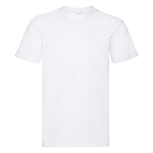 Fruit of the Loom, Super Premium, muška pamučna majica kratkih rukava, bela, 2XL