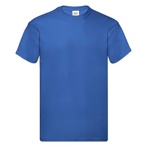 Fruit of the Loom, Original T, muška pamučna majica kratkih rukava, royal plava, M