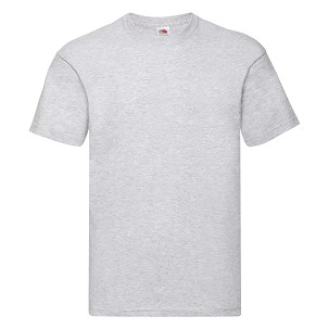 Fruit of the Loom, Original T, muška pamučna majica kratkih rukava, pepeljasto siva, L