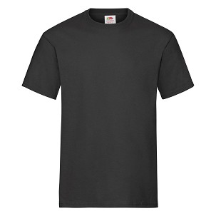 Fruit of the Loom, Heavy T, pamučna muška majica kratkih rukava, crna, S
